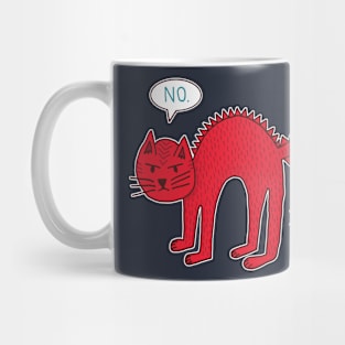 Angry Cat Mug